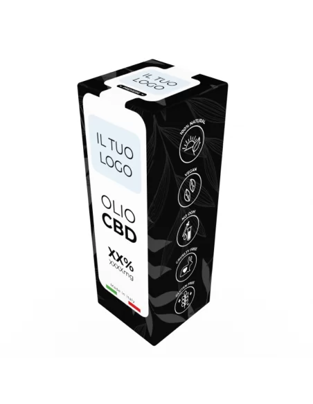 Olio CBD 10 ml personalizzato