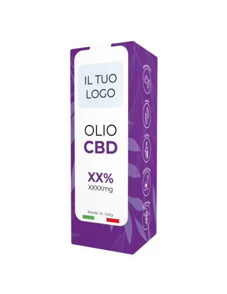 Olio CBD 10 ml personalizzato