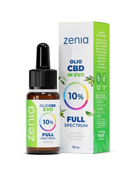 Zenia Olio CBD full-spectrum 10%