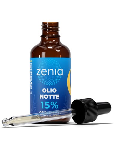 Zenia Olio Notte 15% CBD + CBN 50ml