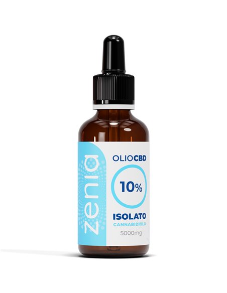 Zenia Olio CBD 10% 50 ml bottiglia