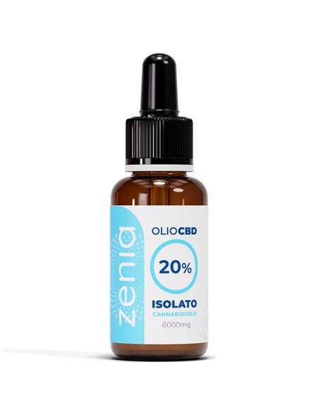 Zenia Olio CBD 20% 30ml bottiglia