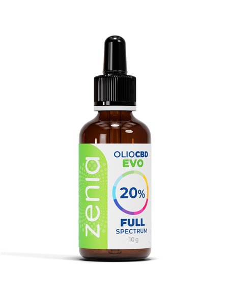 Zenia Olio CBD Evo full-spectrum 20% 50ml bott