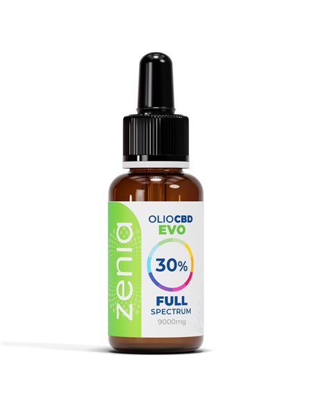 Zenia Olio CBD Evo full-spectrum 30% 30ml bott