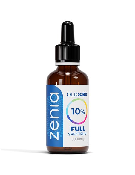 Zenia Olio CBD full-spectrum 10% 50ml bott