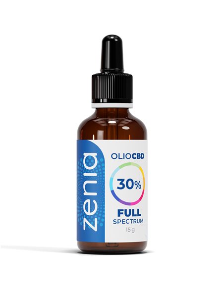 Zenia Huile CBD à spectre complet 30%