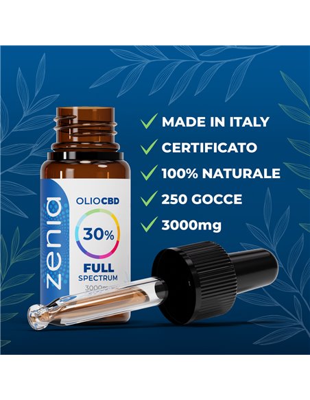 Zenia Aceite CBD de espectro completo 30%