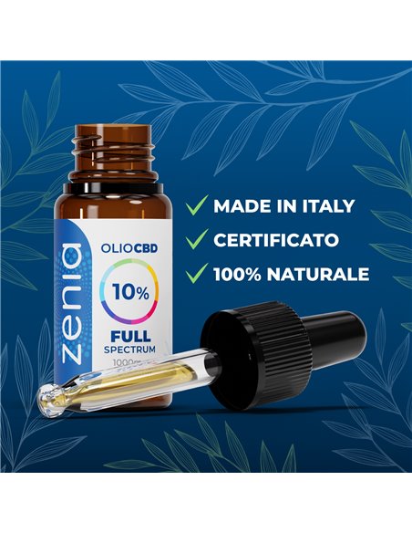 Olio CBD full-spectrum 10% secondaria