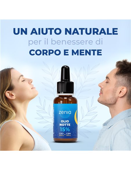 Zenia Olio Notte 15% CBD + CBN