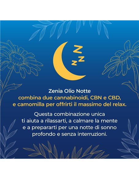 Zenia Olio Notte 15% CBD + CBN